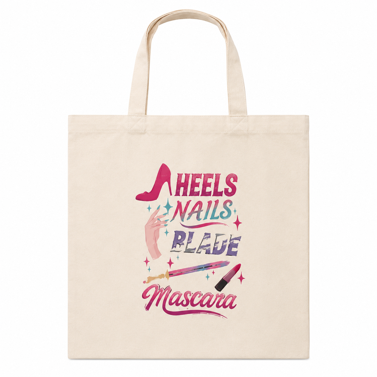 حقيبة توت - Heels Nails Blade Mascara