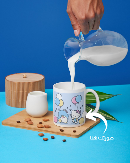 كوب مع لون داخلي