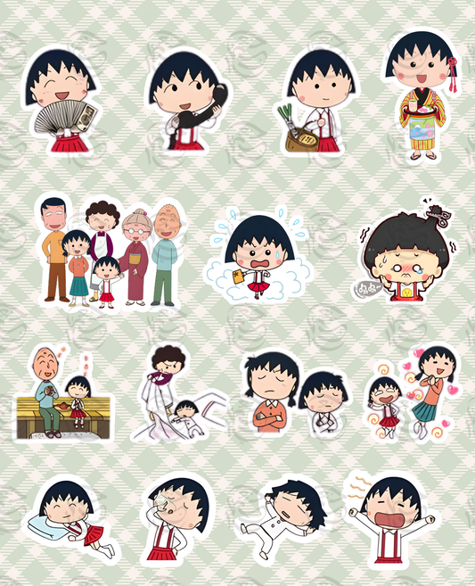 Sticker - Chibi Maruko-chan