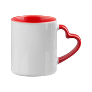 Mug with Heart Handle