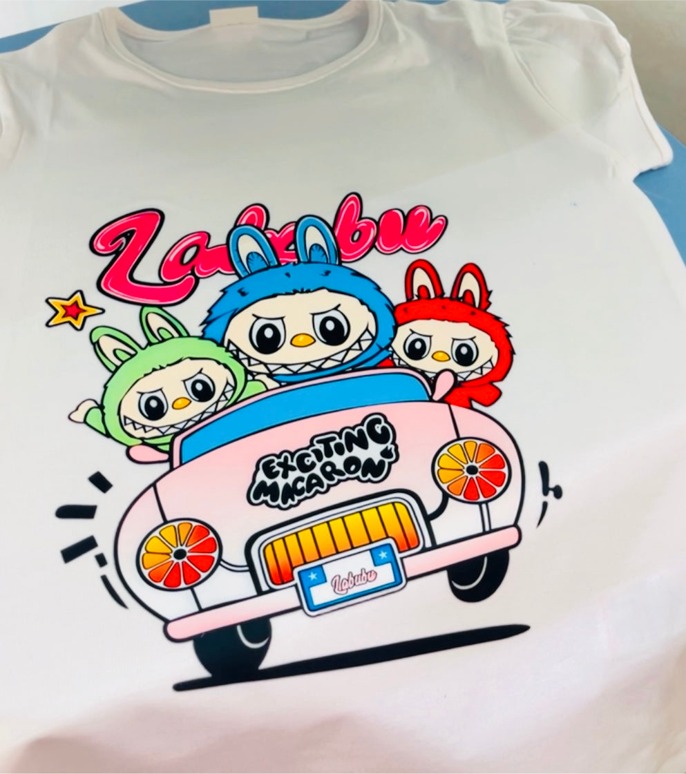 Cotton T-Shirt - Labubu
