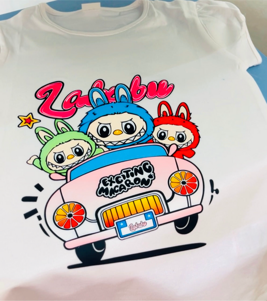 Cotton T-Shirt - Labubu