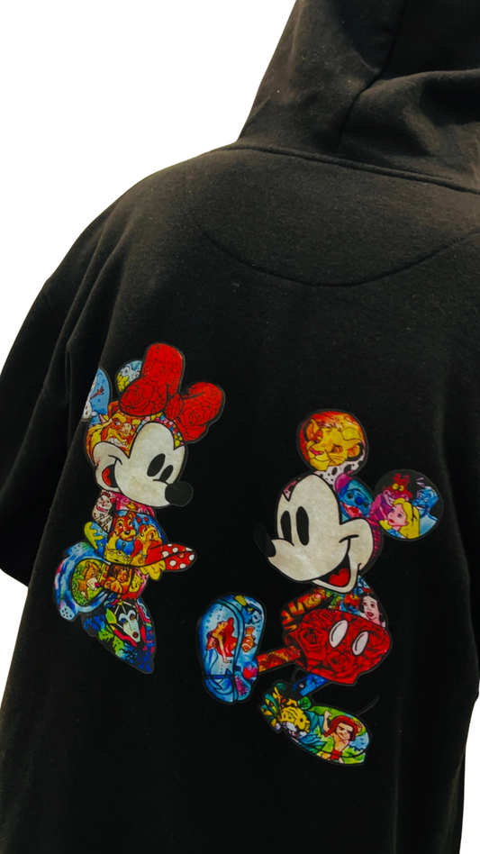 Cotten Hoodie - Mickey & Minnie