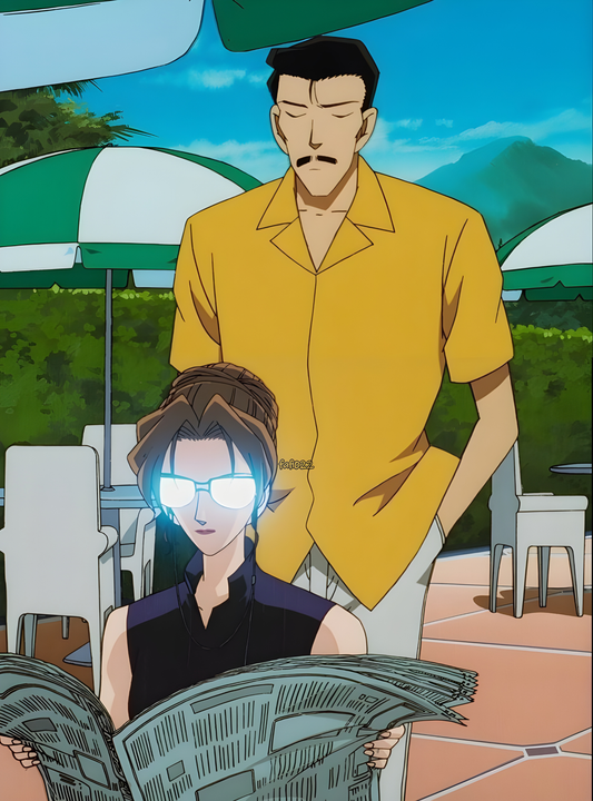 Puzzle - kogoro Mouri and Eri Kisaki
